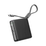 Oraimo PowerNova L11 Power Bank 10000mAh 22.5W Fast charging Built-In Cable - Black