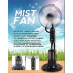 Mist fan pedestal fan electric