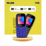 VILLAON V105 ,1.77 INCH DISPLAY ,1000mAh BATTERY , without camera, WITH TORCH Dual sim -FEATURE PHONE - Black - Image 2