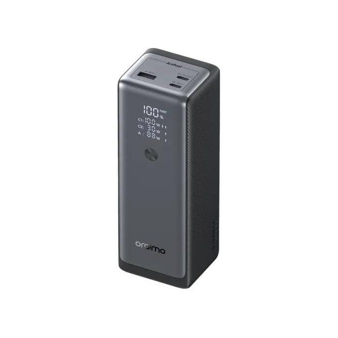 2 (2) Oraimo PowerJet 130, 130W 27600mAh Powerbank, portable charger designed for fast-charging laptops, phones, and tablets - Black - Image 1